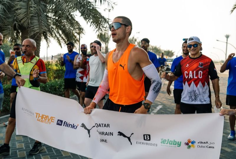Fashion entrepreneur ‘first person to run 67km length of Bahrain’